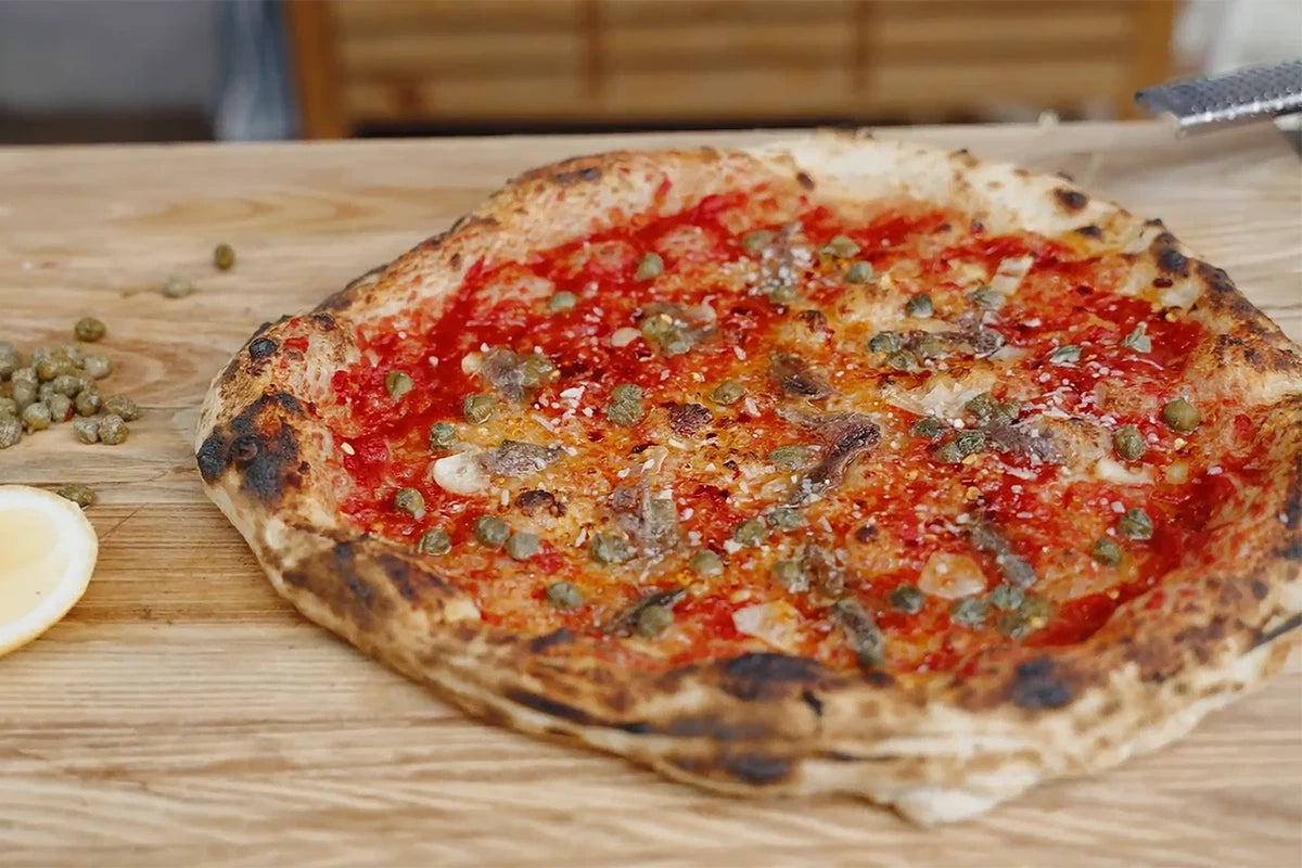 Anchovy pizza recipe